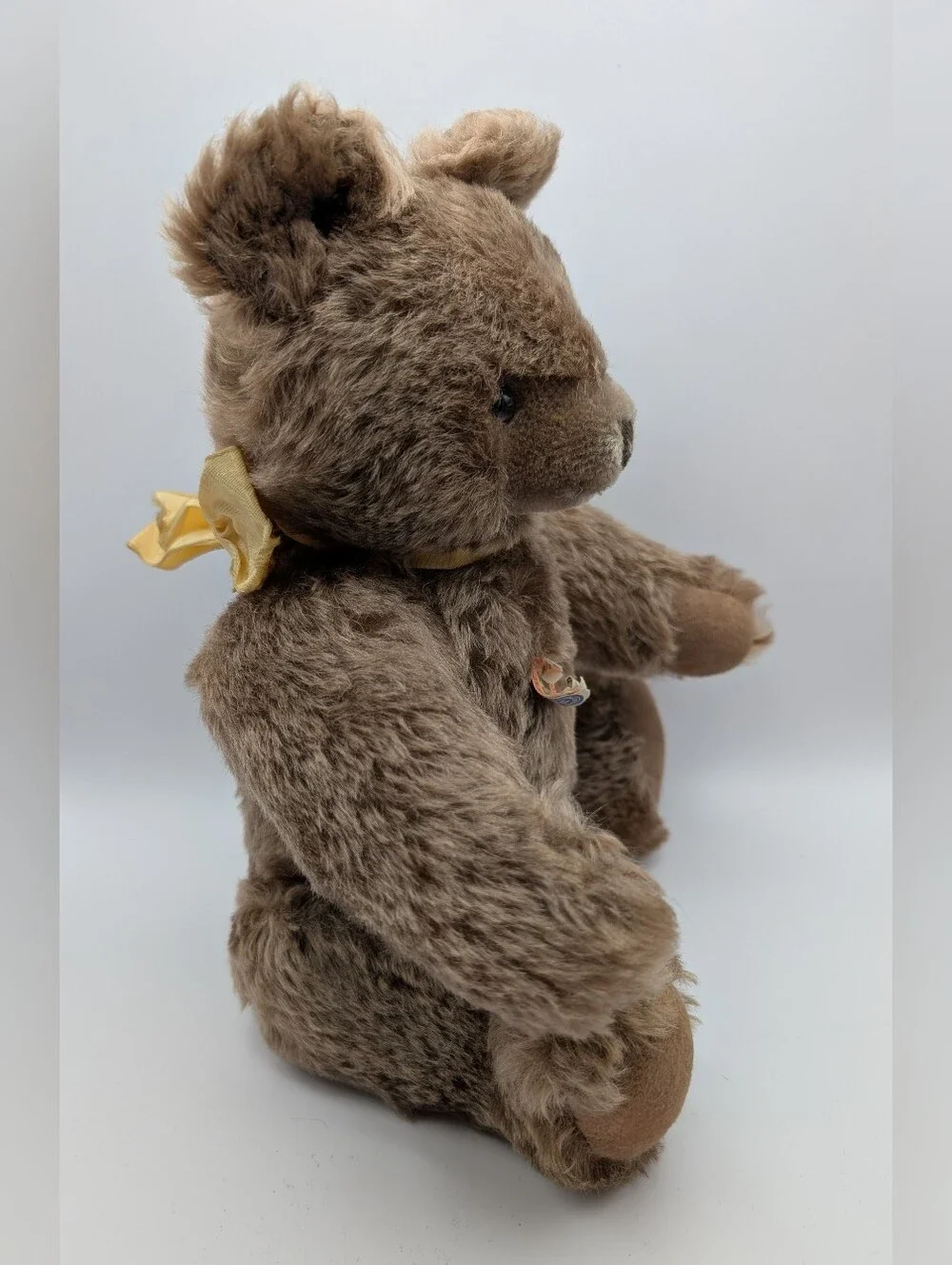 VTG 1960s Steiff Teddy Bear 0202/26 Fully Jointed 15